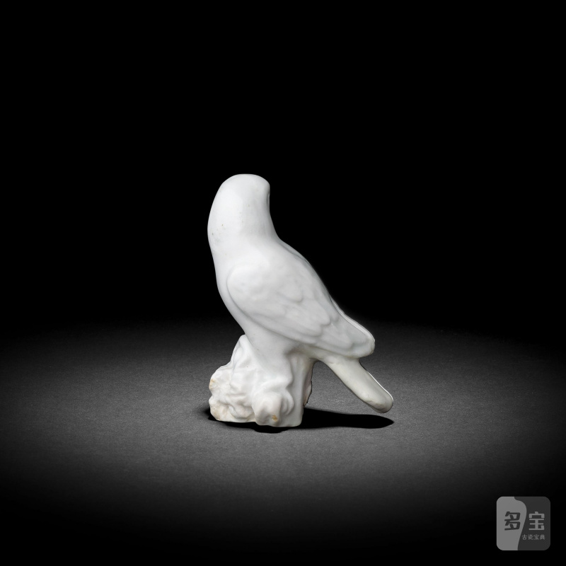 A rare Chelsea white model of a bird, circa 1749-52 - 图2